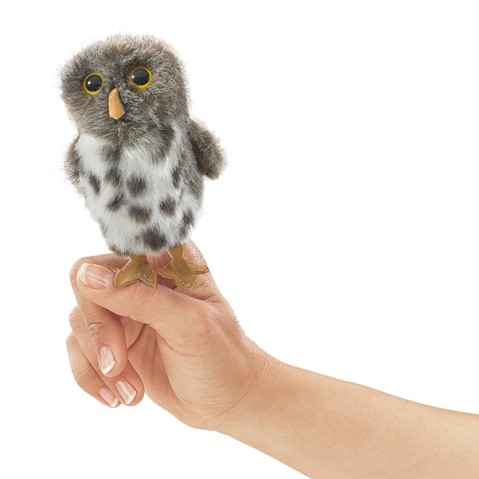 Mini Spotted Owl  |  Folkmanis