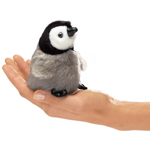 Mini Baby Emperor Penguin  |  Folkmanis