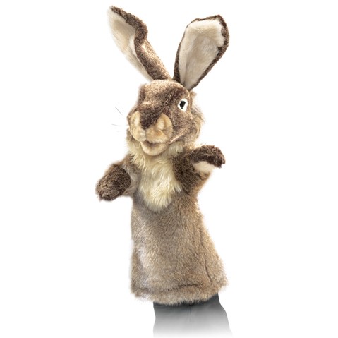 Rabbit Stage puppet  |  Folkmanis