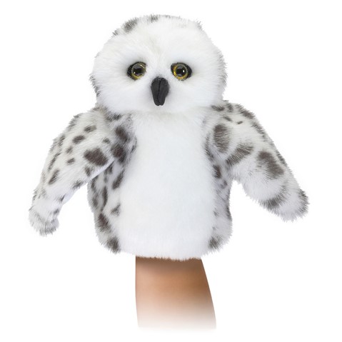 Little Snowy Owl Little Puppet  |  Folkmanis
