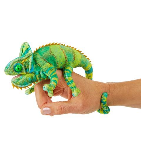 Mini Chameleon Finger Puppet  |  Folkmanis