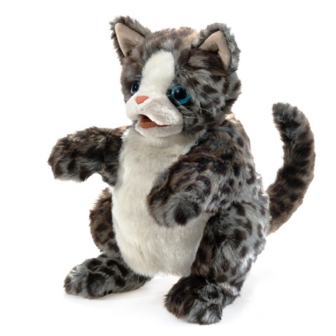 Wildcat Kitten Hand Puppet  |  Folkmanis