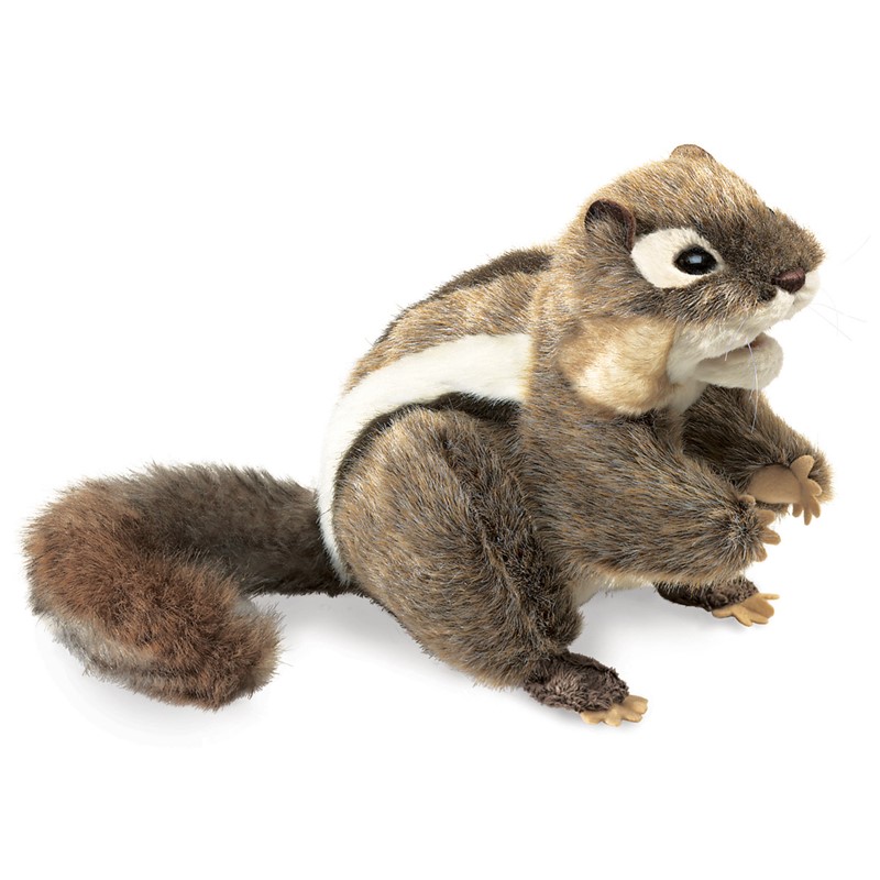 Eastern Chipmunk Hand Puppet Folkmanis