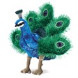 Folkmanis Peacock, Small 2834