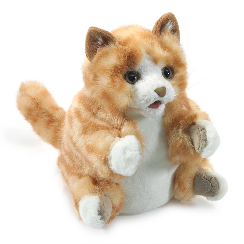 Folkmanis Kitten, Orange Tabby 2845