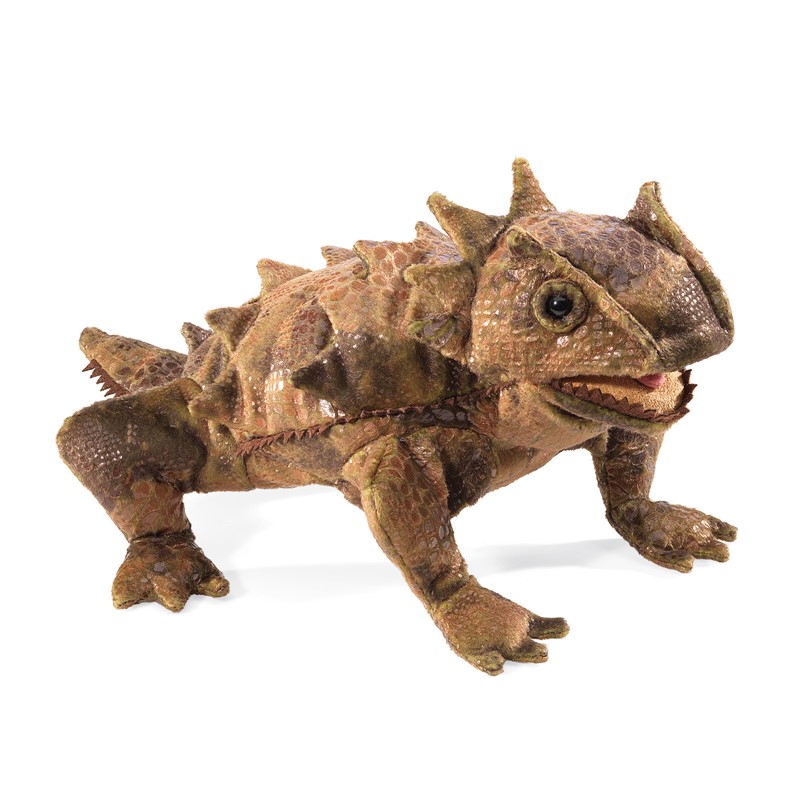 Folkmanis Lizard, Horned 3225