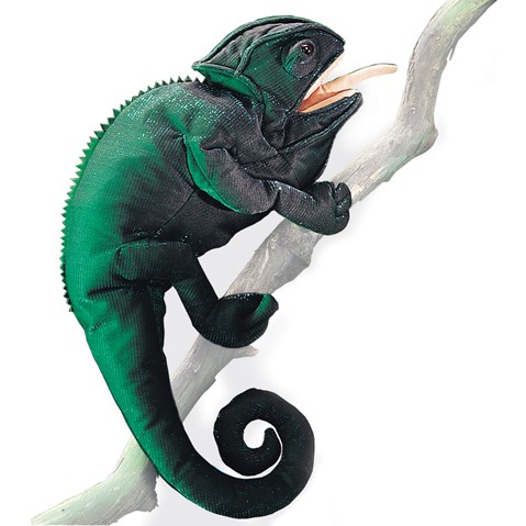 Chameleon Hand Puppet  |  Folkmanis