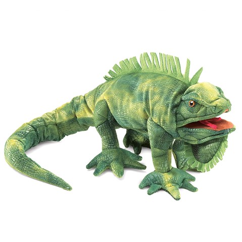 Iguana Hand Puppet  |  Folkmanis