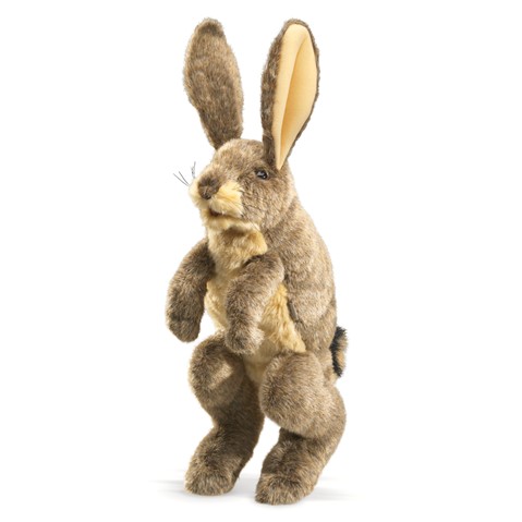 Jack Rabbit Hand Puppet  |  Folkmanis