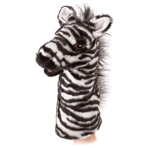 Zebra Stage puppet  |  Folkmanis
