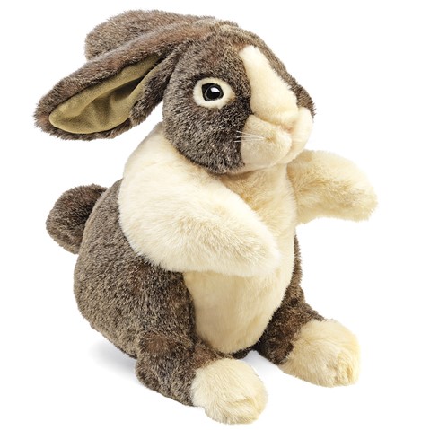 Dutch Rabbit Hand Puppet  |  Folkmanis