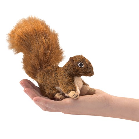 Mini Red Squirrel  |  Folkmanis