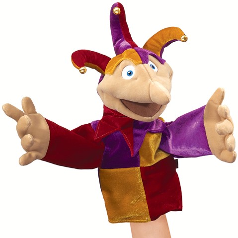 Yorick Jester Puppet  |  Folkmanis