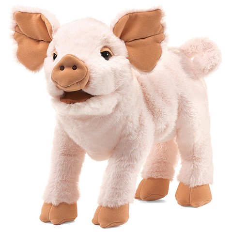 Piglet Hand Puppet  |  Folkmanis