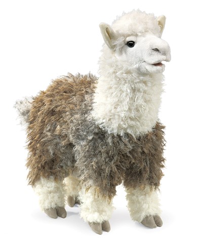 Alpaca Hand Puppet  |  Folkmanis