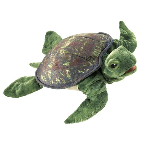Sea Turtle Hand Puppet  |  Folkmanis