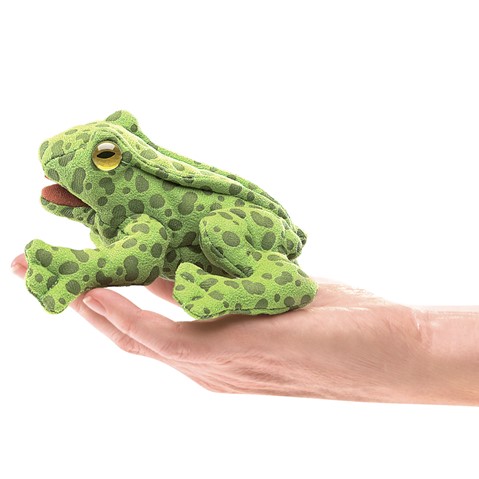 Mini Frog Finger Puppet  |  Folkmanis