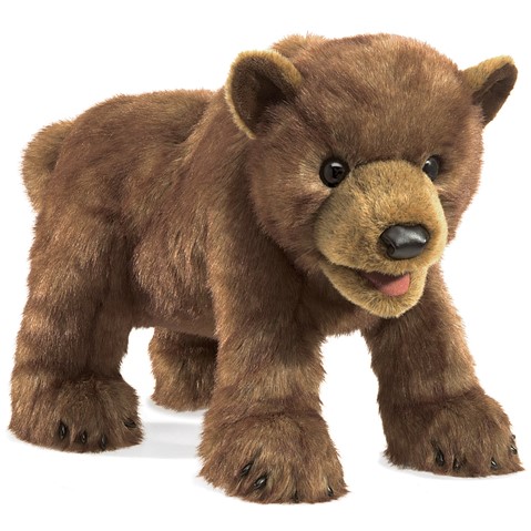Brown Bear Cub Hand Puppet  |  Folkmanis