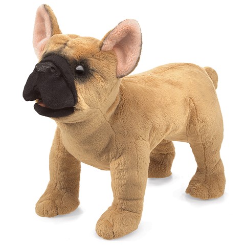 French Bulldog Hand Puppet  |  Folkmanis