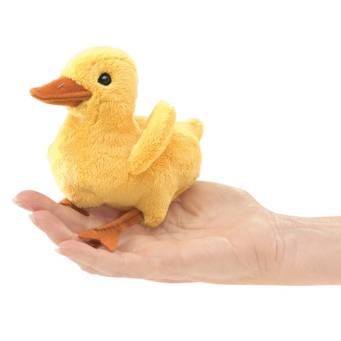 Mini Duckling Finger Puppet  |  Folkmanis