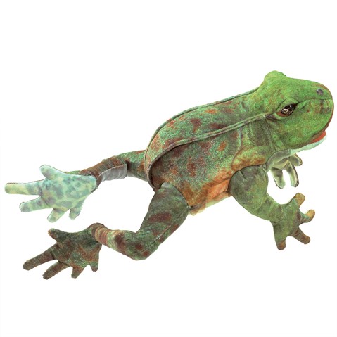 Jumping Frog Hand Puppet  |  Folkmanis
