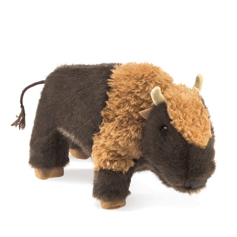 Small Bison Hand Puppet  |  Folkmanis