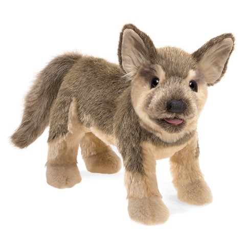 German Shepherd Puppy Hand Puppet  |  Folkmanis