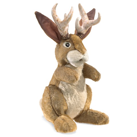 jackalope hand puppet folkmanis