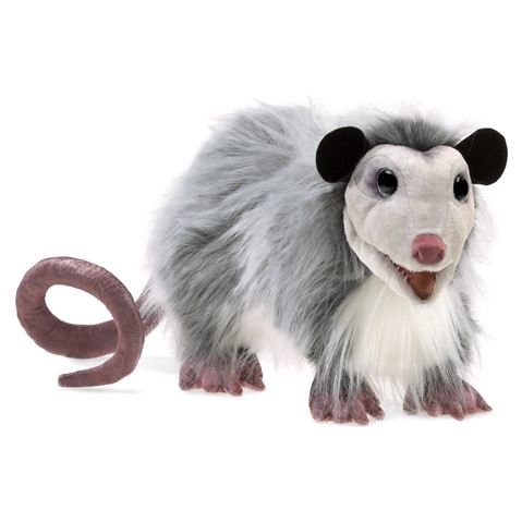 Opossum Hand Puppet  |  Folkmanis