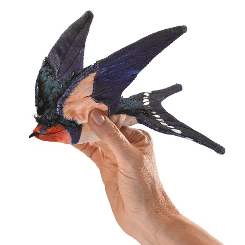 Barn Swallow Finger Puppet  |  Folkmanis