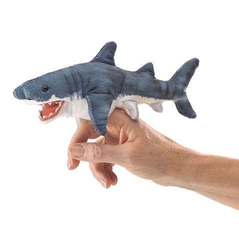 Mini Shark Finger Puppet  |  Folkmanis