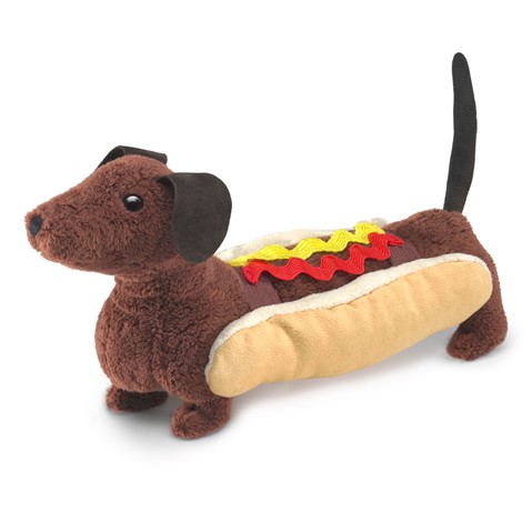 Hot Dog Finger Puppet  |  Folkmanis