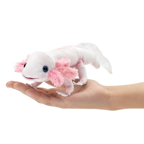 Axolotl Finger Puppet  |  Folkmanis