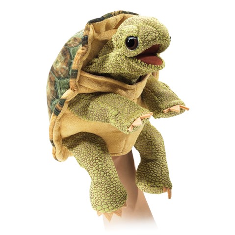 Standing Tortoise Hand Puppet  |  Folkmanis