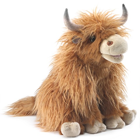 Folkmanis Cow, Highland 3167