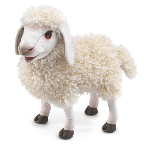 Woolly Sheep Hand Puppet  |  Folkmanis