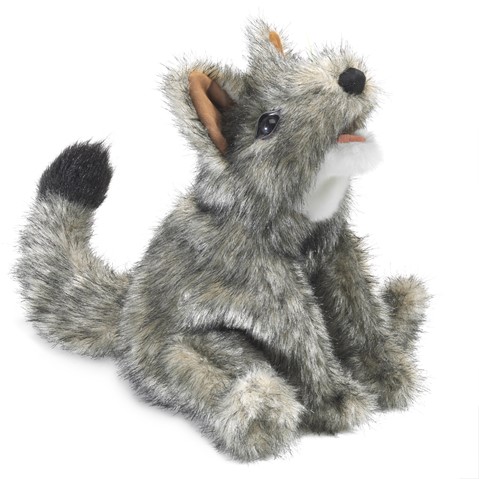 Small Coyote Hand Puppet  |  Folkmanis