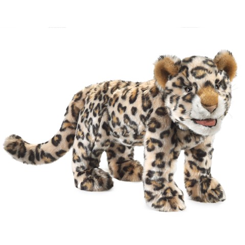 Leopard Cub Hand Puppet  |  Folkmanis
