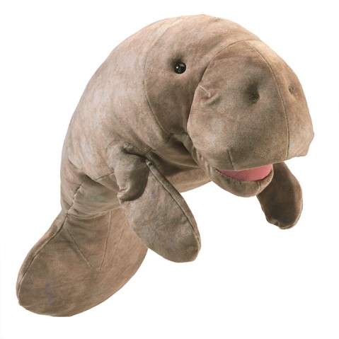 Manatee Hand Puppet  |  Folkmanis