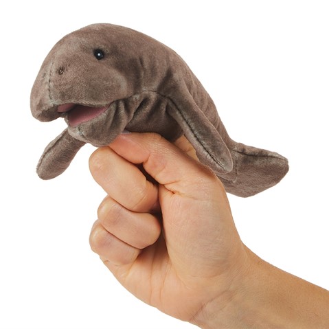 Mini Manatee Finger Puppet  |  Folkmanis