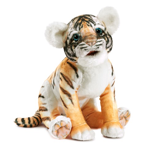 Baby Tiger Hand Puppet  |  Folkmanis