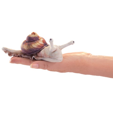 Mini Snail Finger Puppet  |  Folkmanis