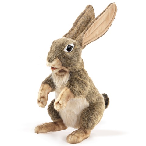 Jack Rabbit Hand Puppet  |  Folkmanis