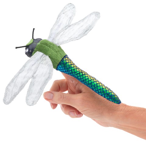 Mini Dragonfly Finger Puppet  |  Folkmanis