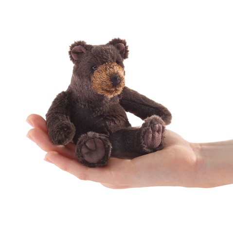 Folkmanis Mini Bear, Sitting 8016