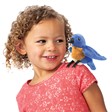Folkmanis Mini Bluebird 2755 View 2