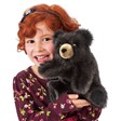 Folkmanis Bear, Baby Black 2232 View 3