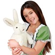 Folkmanis Rabbit, Standing White 2868 View 3