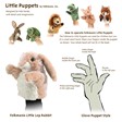 Folkmanis Little Rabbit, Lop 2944 View 5