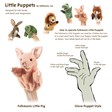 Folkmanis Little Pig 2967 View 4
